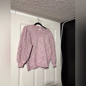 Heartloom balloon sleeve sweater